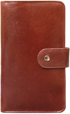 

ABYS Men Casual Brown Genuine Leather Wallet(8 Card Slots)