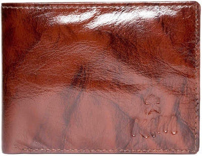 

KAIN Men Casual Brown Genuine Leather Wallet(8 Card Slots)