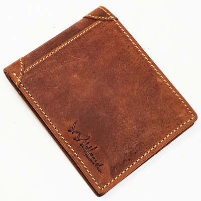 

Wildland Men Casual Brown Genuine Leather Wallet(8 Card Slots)