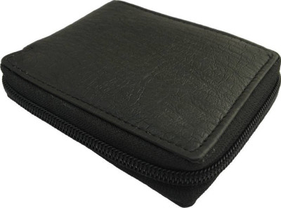 

Just Leather Boys Casual Black Artificial Leather Wallet(3 Card Slots)