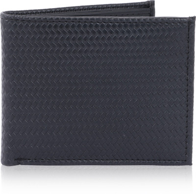 

inne Men Casual Black Genuine Leather Wallet(6 Card Slots)