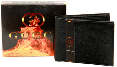 

D N creation Men Formal Black Genuine Leather Wallet(8 Card Slots)