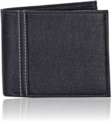 

ARROWBEE Men Formal Black Artificial Leather Wallet(9 Card Slots)