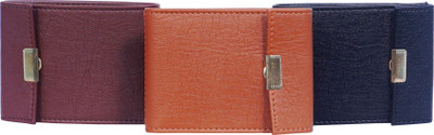

wildedge Men Casual Multicolor Artificial Leather Wallet(6 Card Slots), Black