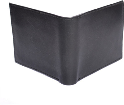 

SISKIN Men Casual Black Genuine Leather Wallet(3 Card Slots)