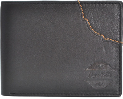 

Dynabella Men Casual Black Genuine Leather Wallet(3 Card Slots)
