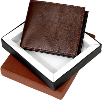 

Borse Men Brown Artificial Leather Wallet(6 Card Slots)