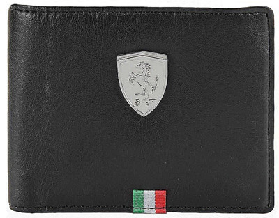 

Puma Men Casual Black Genuine Leather Wallet(3 Card Slots)