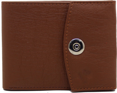 

MS Men Casual Brown Artificial Leather Wallet(6 Card Slots), Tan