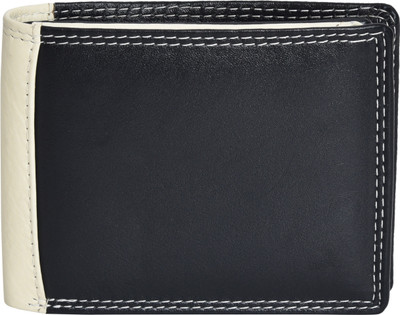 

Carmika Women White, Black Genuine Leather Wallet(9 Card Slots), Black;white