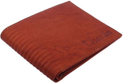 

Chardlie Men Casual Brown Genuine Leather Wallet(6 Card Slots)
