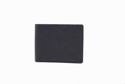 

MS Men Formal Black Artificial Leather Wallet(10 Card Slots)