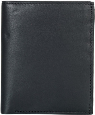 

AspenLeather Men Formal Black Genuine Leather Wallet(9 Card Slots)