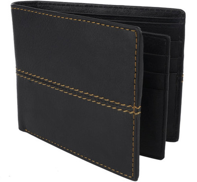 

Access Denied Men Black Genuine Leather Wallet(9 Card Slots)