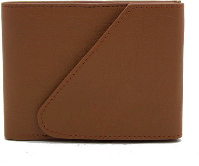 

MS Men Casual Tan Artificial Leather Wallet(4 Card Slots), Brown