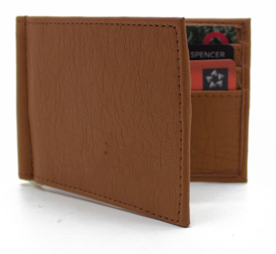 

Nietz Men Casual Brown Artificial Leather Wallet(6 Card Slots)