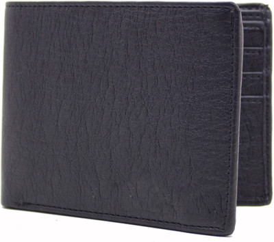 

MS Men Casual Black Artificial Leather Wallet(10 Card Slots)