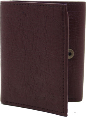 

MS Men Formal Maroon Artificial Leather Wallet(4 Card Slots), Brown
