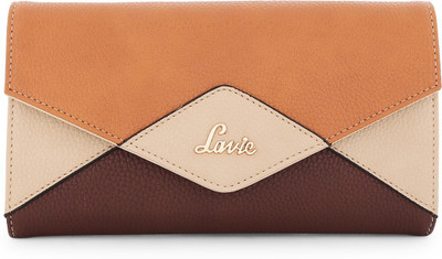 

Lavie Women Casual Multicolor Artificial Leather Wallet(13 Card Slots), Brown
