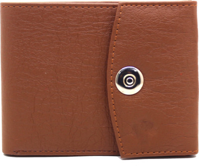 

MS Men Casual Tan Artificial Leather Wallet(6 Card Slots)