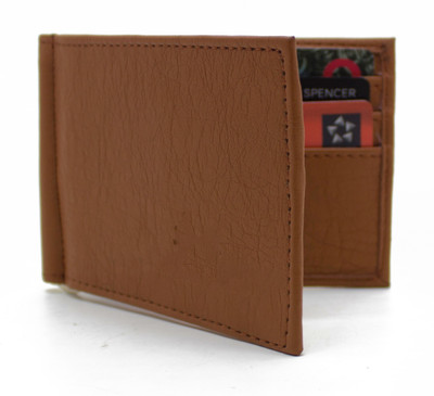 Nietz Men Brown Artificial Leather Wallet(6 Card Slots)