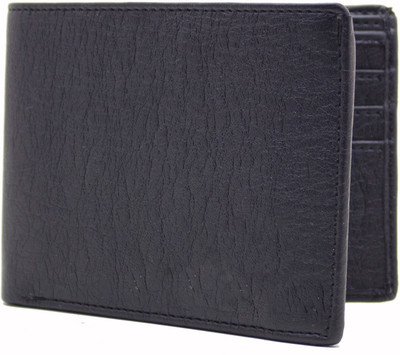 

MS Men Casual Blue Artificial Leather Wallet(10 Card Slots), Black