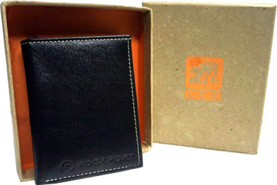 

Leo Men Black Genuine Leather Wallet(8 Card Slots)