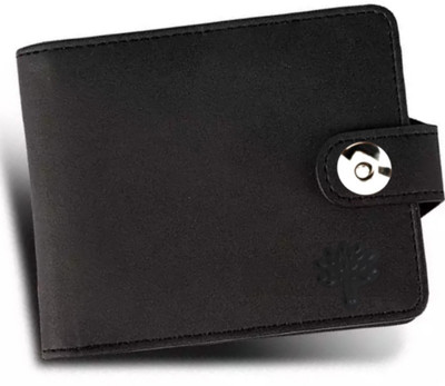 

COST TO COST Men Casual Black Artificial Leather Wallet(6 Card Slots)