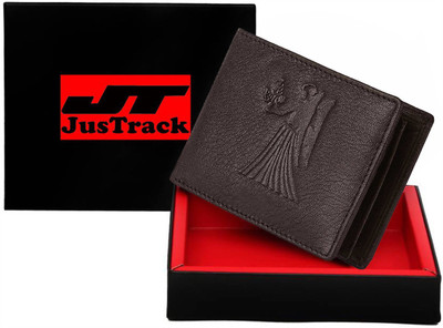 

Justrack Men Casual Brown Genuine Leather Wallet(2 Card Slots)