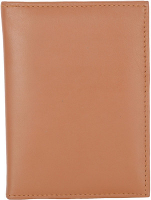 

AspenLeather Men Casual Tan Genuine Leather Document Holder(4 Card Slots)