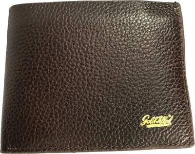 

GF Men Casual Brown Genuine Leather Wallet(3 Card Slots)