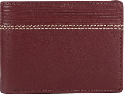 

Erina Men Casual Maroon Genuine Leather Wallet(6 Card Slots), Brown