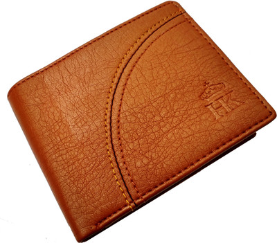 

Harlie King Men Casual Tan Artificial Leather Wallet(5 Card Slots)