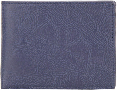 

Lofster Men Casual Blue Artificial Leather Wallet(6 Card Slots)