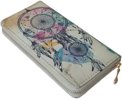 

rosa Women Casual Grey Artificial Leather Wallet(8 Card Slots), Pink