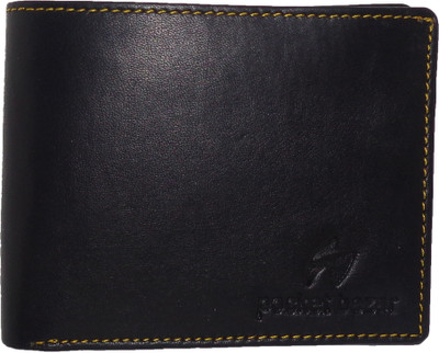 

pocket bazar Men Casual Black Genuine Leather Wallet(3 Card Slots)