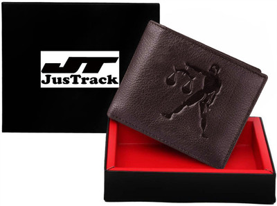 

Justrack Men Casual Brown Genuine Leather Wallet(3 Card Slots)