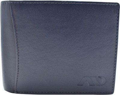 

Annodyne Men Formal Blue Genuine Leather Wallet(6 Card Slots)