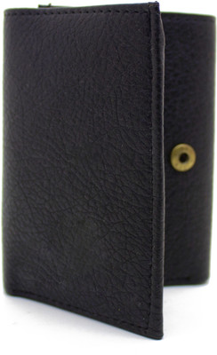 

MS Men Casual Black Artificial Leather Wallet(4 Card Slots)