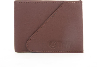 

InW Boys Formal Brown Artificial Leather Wallet(6 Card Slots)