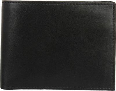 

Hob London Fashion Men Formal Black Artificial Leather Wallet(2 Card Slots)
