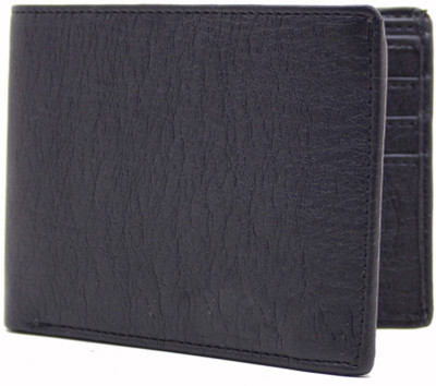 

MS Men Formal Blue Artificial Leather Wallet(10 Card Slots), Black