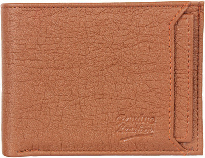 

Hob London Fashion Men Casual Tan Artificial Leather Wallet(3 Card Slots), Brown