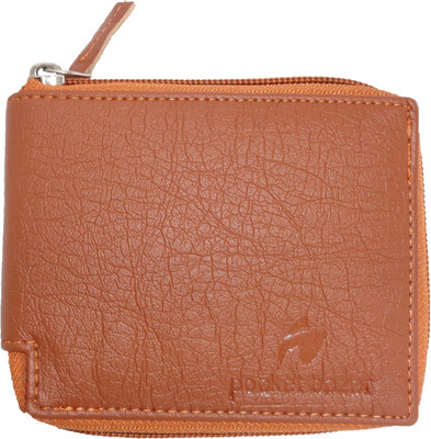 

Pocket bazar Men Casual Tan Artificial Leather Wallet(3 Card Slots)