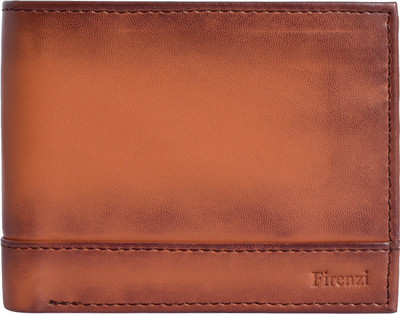 

Firenzi Men Casual Tan Artificial Leather Wallet(2 Card Slots)