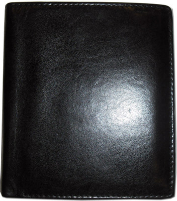 

vardhoman Men Formal Black Genuine Leather Wallet(8 Card Slots)