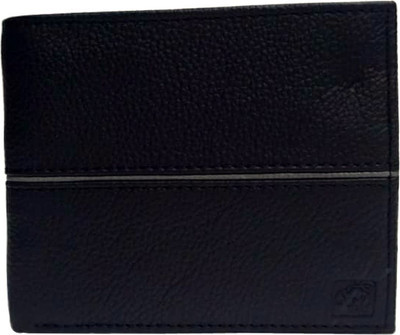 

Leo Men Casual Black Genuine Leather Wallet(8 Card Slots)