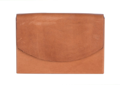 

YEW LEATHER LABS Men Casual Brown Genuine Leather Card Holder(1 Card Slot)