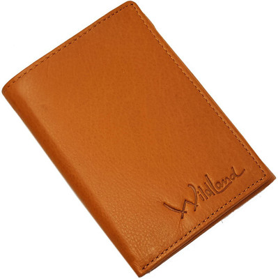 

Wildland Men Casual Tan Genuine Leather Wallet(5 Card Slots)