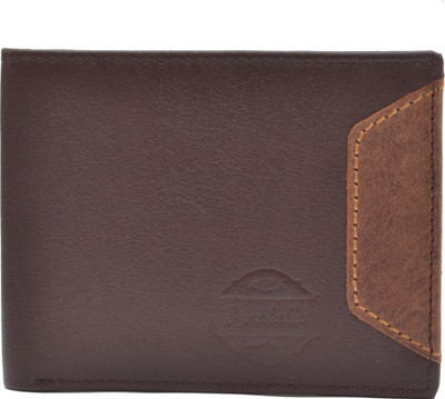 

Dynabella Men Formal Brown Genuine Leather Wallet(5 Card Slots)